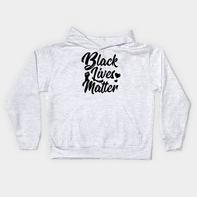 Black Lives Matter v2 Kids Hoodie by shopfindingbeni